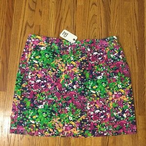 EP Pro Garden Splatter Floral Compression Skort XX